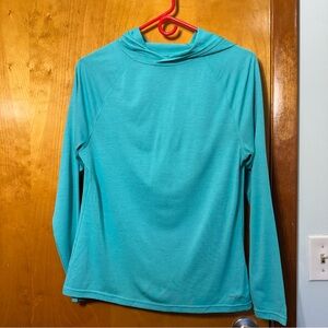Patagonia Capilene Cool Daily Hoodie kids size XXL - Heather Teal color
